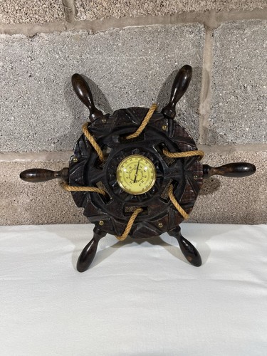 Vintage ships wheel and - vintage,
