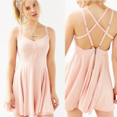 Kimchi blue strappy - blue, back