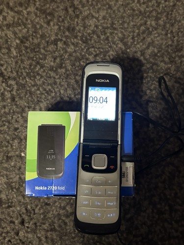 Nokia 2720 fold - fold, black