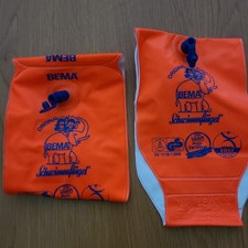 BEMA Swimming Arm Bands Rings Wings Orange, Size 0, 11–30 kg, 1–6 years old