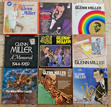 22x GLENN MILLER BIG BAND JAZZ Vinyl LP Records JobLot ?