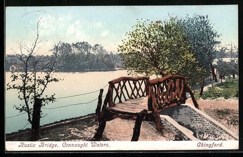 Postcard chingford rustic - postcard, chingford,