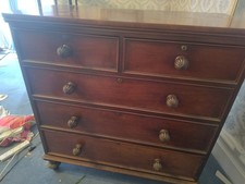 Antique Solid Pine Chester Drawers