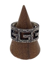 GUCCI Ring size 18 SLV men s G