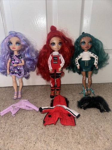 Rainbow high doll bundle - doll, x3