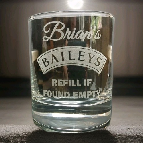 Personalised engraved baileys - personalised,