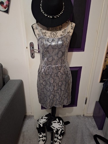 Lipsy silver dress - lipsy,