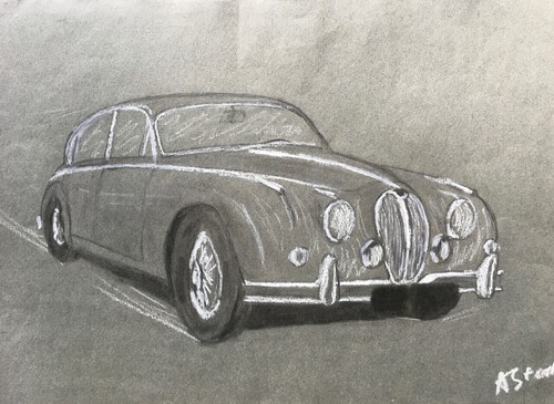 Jaguar mark mk2 charcoal - jaguar,