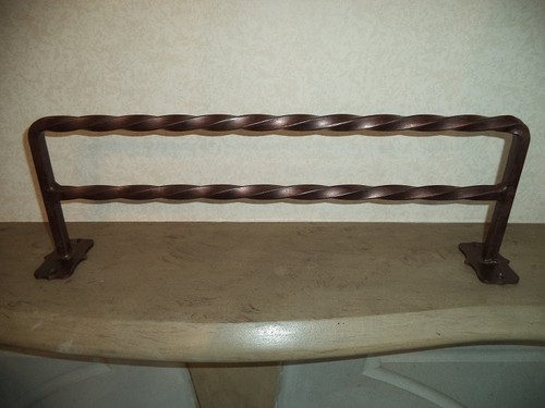 Handmade antique brass effect