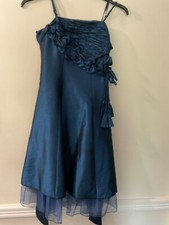 womens size 34  cherlone blue cocktail dress