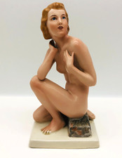 Royal Dux Figurine Nude Woman