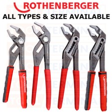 Rothenberger Water Pump Pliers Pipe Plumbing Grips Wrench Spanner Rogrip SPK Box