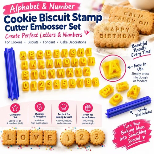 Alphabet number letter cookie - alphabet,