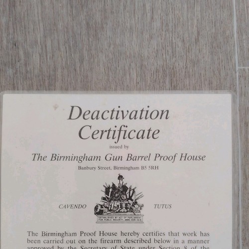 Browning deactivation - browning,