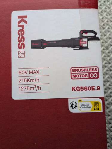 Kress kg560e 60v handheld - kg560e.9,