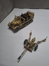 Forces Of Valor German Half Track and Model PAK 1/32 Scale Very Good  Condition.