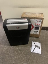 Rexel Momentum X410 Paper Shredder Cross Cut with Bin & Boxed - HARDLY USED