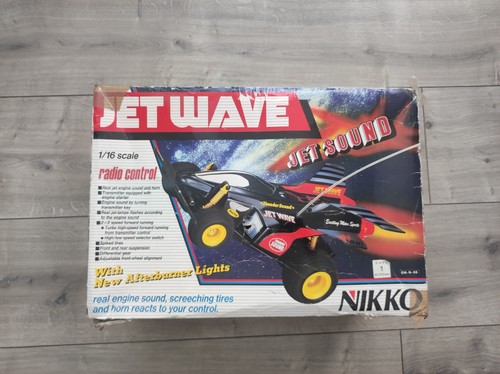 Nikko remote control car jet - car,