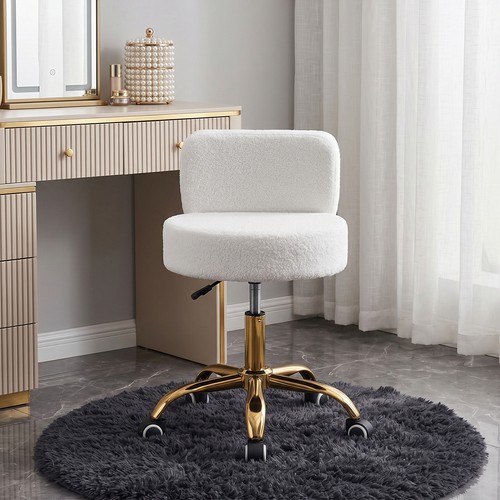 Teddy fleece swivel vanity - teddy,