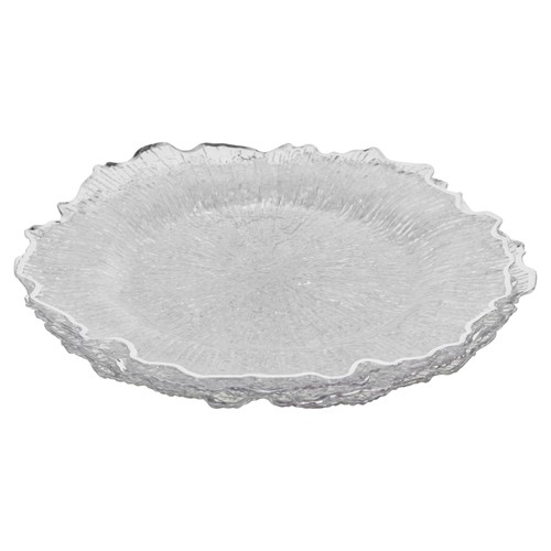 Pcs clear flower charger - pcs,