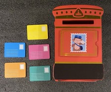 Early Learning Centre Wooden Post Box With Letters Wooden Toy ELC