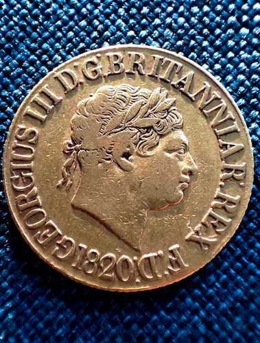 1820 22ct gold full - gold, sovereign