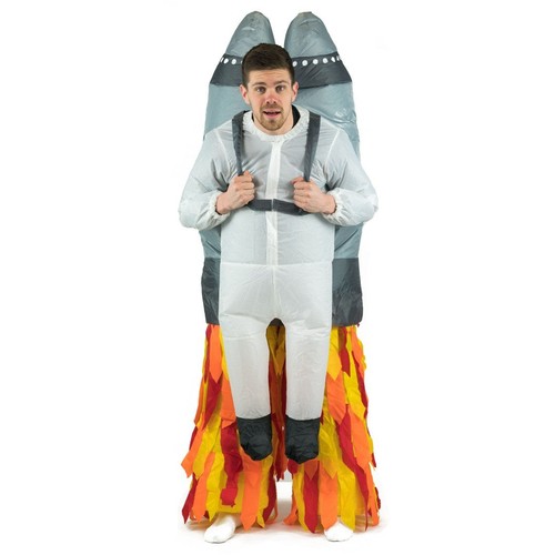 Adult inflatable rocket - adult,