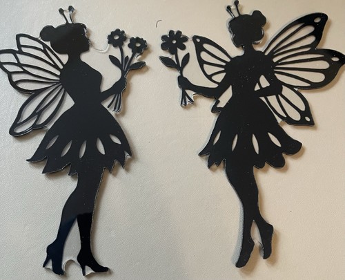 Black fairy silhouette - fairy,