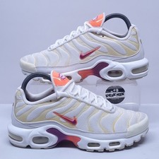 Nike Air Max TN - UK Size 5.5 - Trainers Junior Sneakers Shoes Cream Peach 