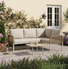 Seater garden corner sofa - seater,