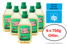Dri-Pak Liquid Soap Flakes, 6