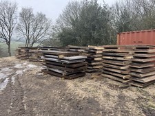 USED STEEL Road PLATE 2.5m X 1.25m X 25mm thick Plant Roadworks Trench cover