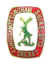 Nottinghamshire County Cricket Club Sports Enamel Lapel Pin Badge