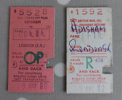 Railway tickets british - british, rail