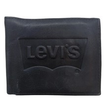 Levis Leather Wallet Black
