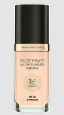 Max Factor Facefinity All Day Flawless 3in1 Foundation SPF 20, 30ml- Porcelain