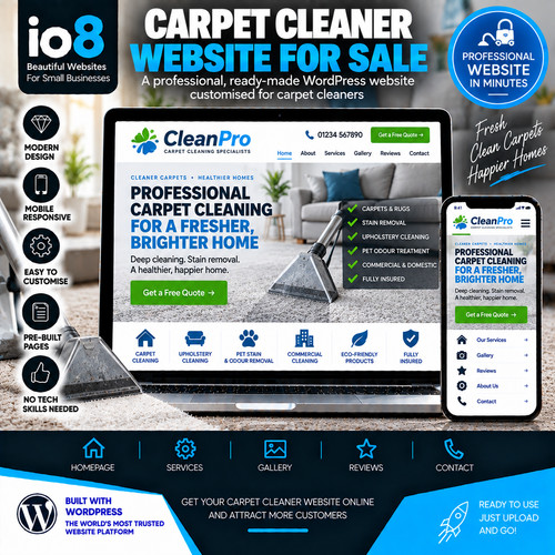 Carpet cleaner website - website, –