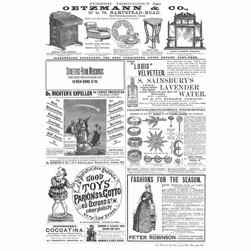 Victorian adverts toy - toy, shop