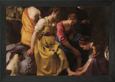 Johannes Vermeer Framed Wall