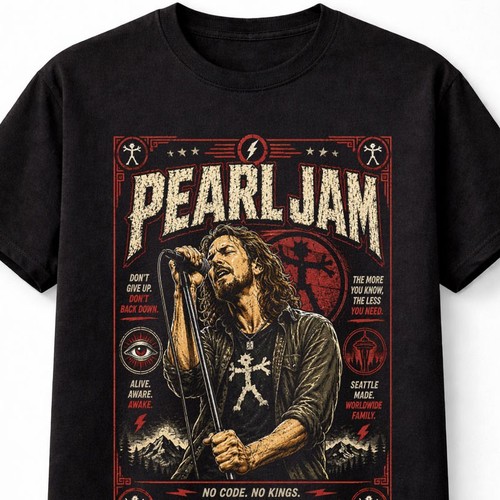 Pearl jam just human grunge - pearl,