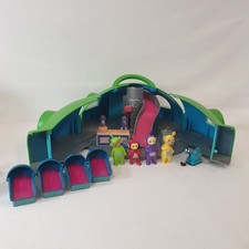 Vintage Teletubbies Home Hill Playset With Some Accessories & Characters Bundle