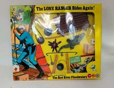 LONE RANGER GABRIEL RED RIVER FLOODWATERS SET 1970s MOC UNUSED VINTAGE RARE