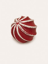 Vintage Red White Striped