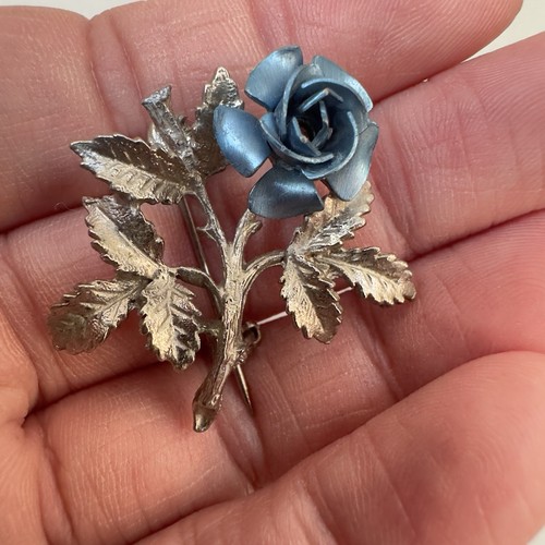 Vintage signed exquisite blue - vintage,