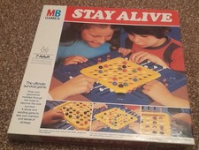 Stay Alive MB Games 1975 Game Complete with 20 Balls & Instructions mint cond 