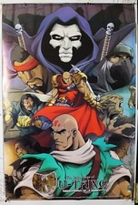 Wu Tang The Nine Rings of Wu-Tang 2000 Comic Animated Poster 36.50" x 24.25" NOS