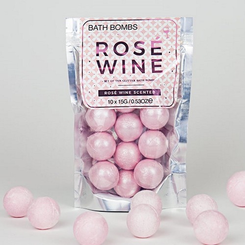 Scented bath bombs - scented, wine