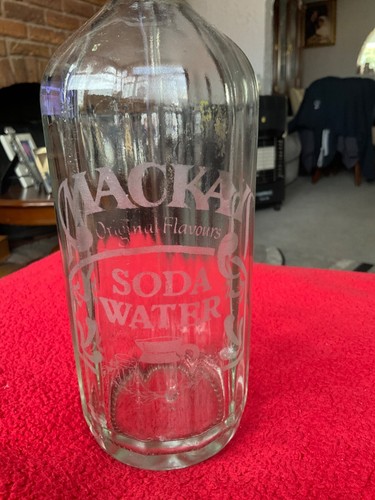 Vintage acid etched soda - acid,