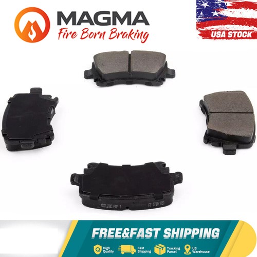 Rear ceramic brake pads for - rear, a6