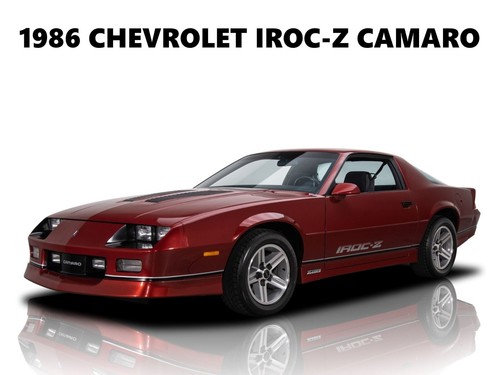 1986 chevrolet iroc camaro - chevrolet,
